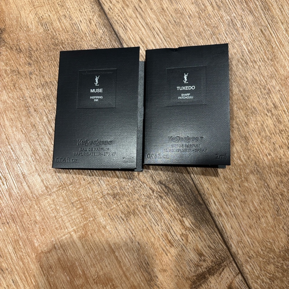 Yves Saint Laurent Muse and Tuxedo sample